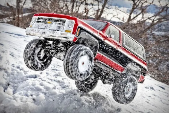 TRX-4 CHEVROLET BLAZER K5 4X4 - RTR CRAWLER 1:10 - ROSSO