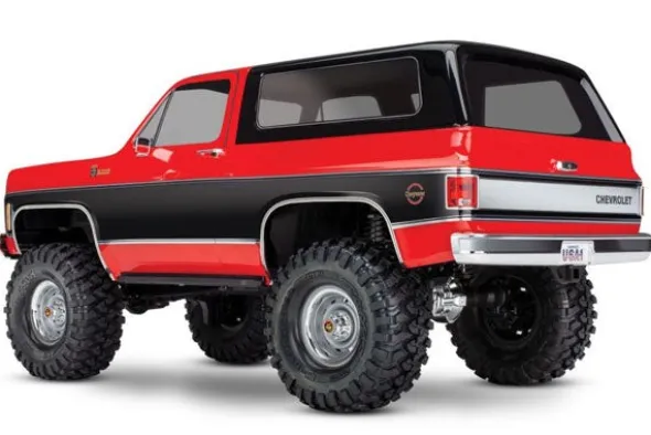 TRX-4 CHEVROLET BLAZER K5 4X4 - RTR CRAWLER 1:10 - ROSSO