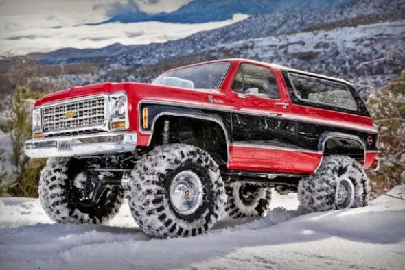 TRX-4 CHEVROLET BLAZER K5 4X4 - RTR CRAWLER 1:10 - ROSSO
