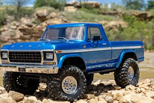 TRX-4 FORD F-150 - RTR CRAWLER 1:10 - BLU