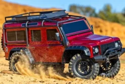 TRX-4 LAND ROVER DEFENDER - RTR CRAWLER 1:10 - ROSSO