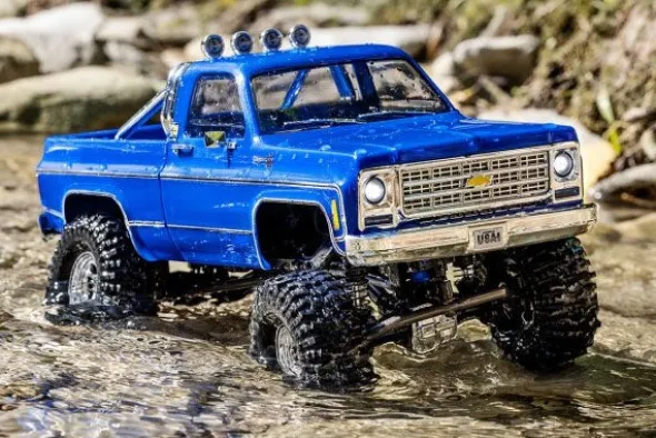 TRX-4M CHEVROLET K10 - RTR CRAWLER 1:18 - BLU