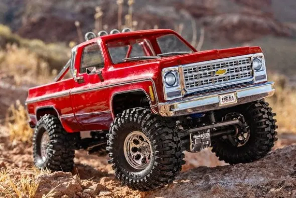 TRX-4M CHEVROLET K10 - RTR CRAWLER 1:18 - ROSSO