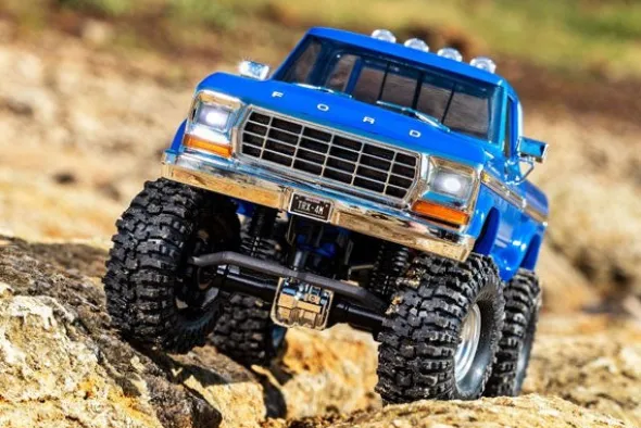 TRX-4M FORD F150 - RTR CRAWLER 1:18 - BLU