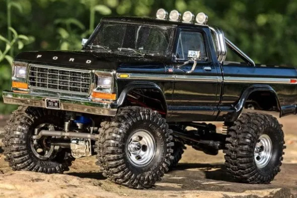 TRX-4M FORD F150 - RTR CRAWLER 1:18 - NERO