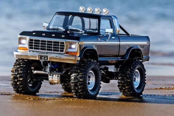 TRX-4M FORD F150 - RTR CRAWLER 1:18 - NERO