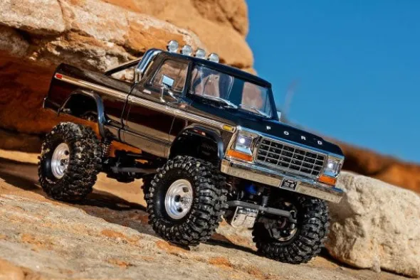 TRX-4M FORD F150 - RTR CRAWLER 1:18 - NERO