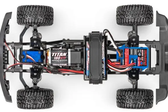 TRX-4M LAND ROVER DEFENDER - RTR CRAWLER 1:18 - BLACK