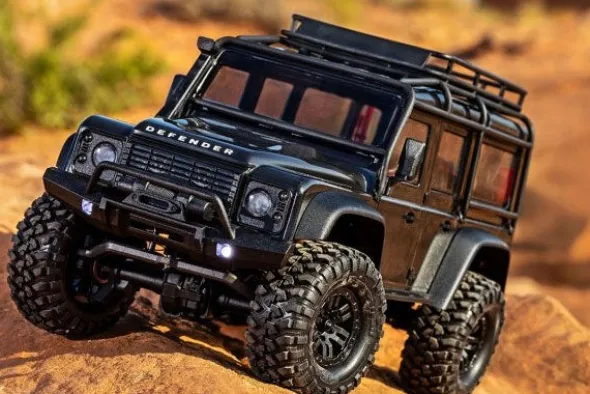 TRX-4M LAND ROVER DEFENDER - RTR CRAWLER 1:18 - BLACK