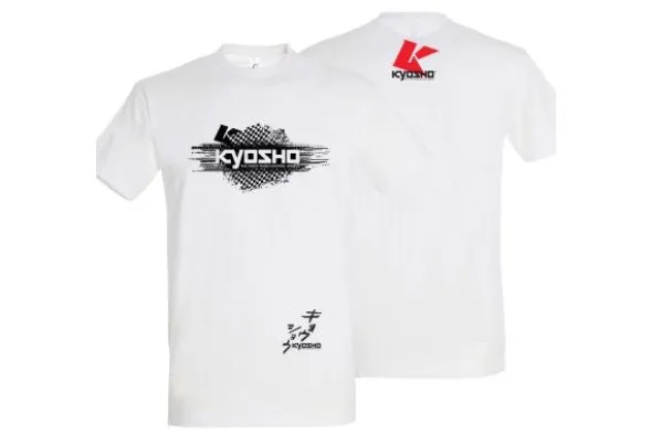 T-SHIRT BIANCA KYOSHO - TAGLIA XL