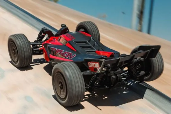 TYPHON GROM 223S BLX BRUSHLESS 4X4 - RTR BUGGY 1:14 - ROSSA