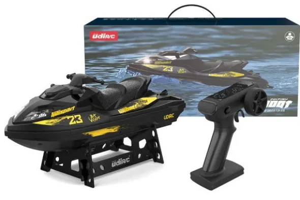 UDIRC INKFISH HIGH SPEED BRUSHLESS - RTR MOTOSCAFO - NERO
