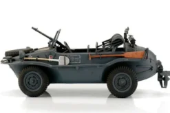 VW SCHWIMMWAGEN T166 - VEICOLO MILITARE 1:16 - NERO