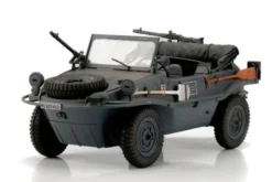 VW SCHWIMMWAGEN T166 - VEICOLO MILITARE 1:16 - NERO