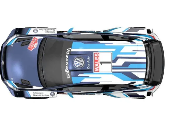 WOLKSWAGEN POLO R WRC 4WD - RTR RALLY - 1:10
