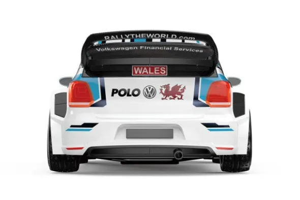 WOLKSWAGEN POLO R WRC 4WD - RTR RALLY - 1:7