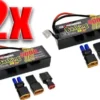 2X BASHING BATTERIA LIPO 3S 11,1V 5000MAH 50C LP [MULTI]