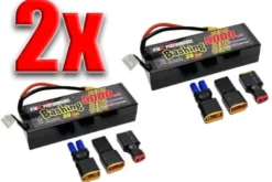 2X BASHING BATTERIA LIPO 3S 11,1V 5000MAH 50C LP [MULTI]