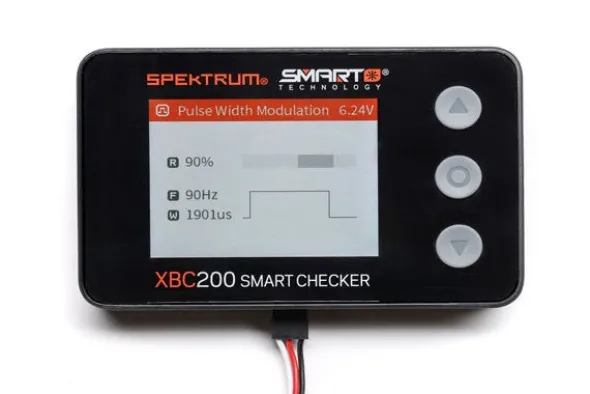 XBC200 CHECKER PER BATTERIE LIPO E SERVOCOMANDI