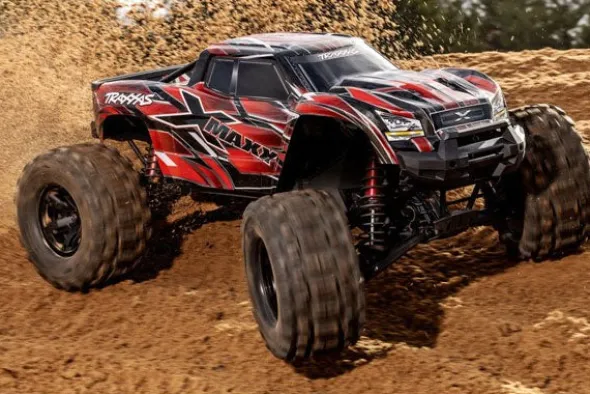 XMAXX VXL-8S "BELTED" TSM TQI - RTR MONSTER TRUCK 1:6 - ROSSO
